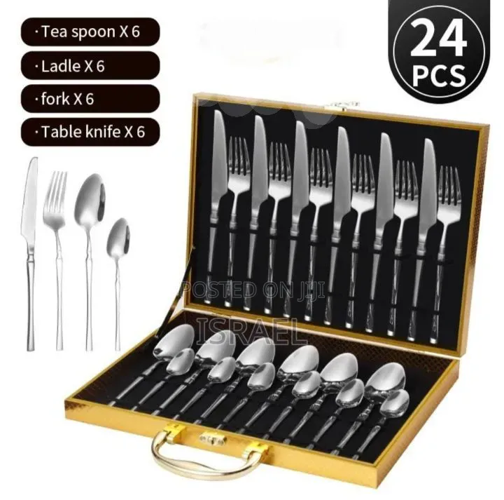 Luxury Spoon 24pcs With Briefcase
