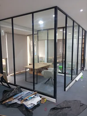 Modern Glass Office Partition