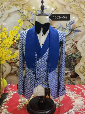 Royal Blue Ceremonial Suit