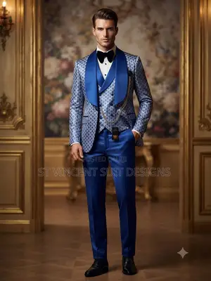 Royal Blue Ceremonial Suit