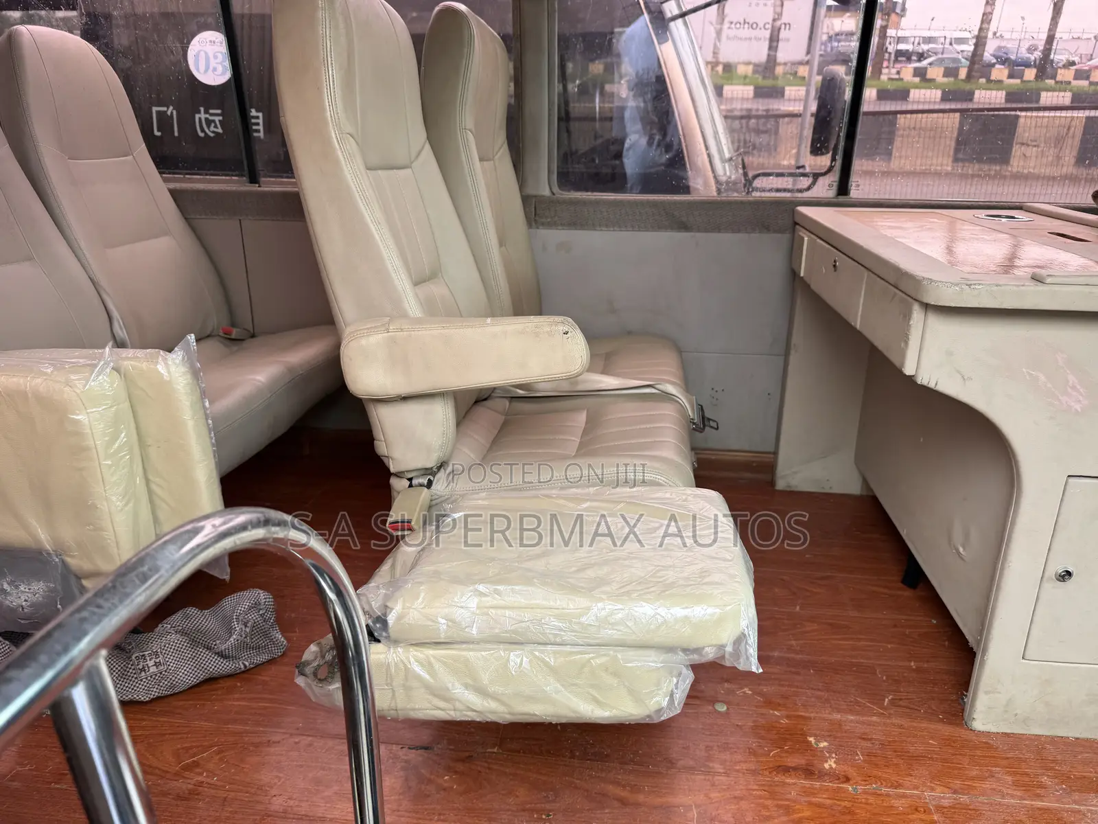 Toyota Coaster 2019 Silver