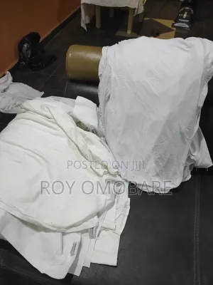 Quality White Chair Covers 25pcs + Tablecloths 12pcs– Thick Material