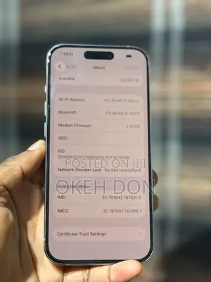 Apple iPhone 15 Pro 256 GB Silver