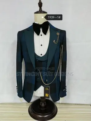 Green Checkers Suit