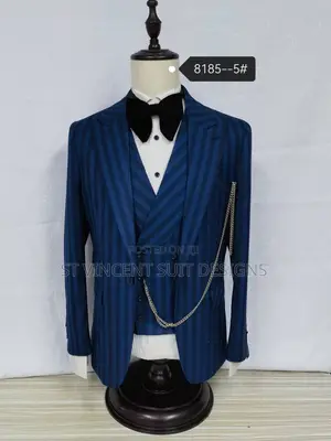 Checkers Blue Suit