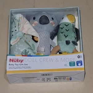 Nuby Animal Adventures Baby Toy Gift Set