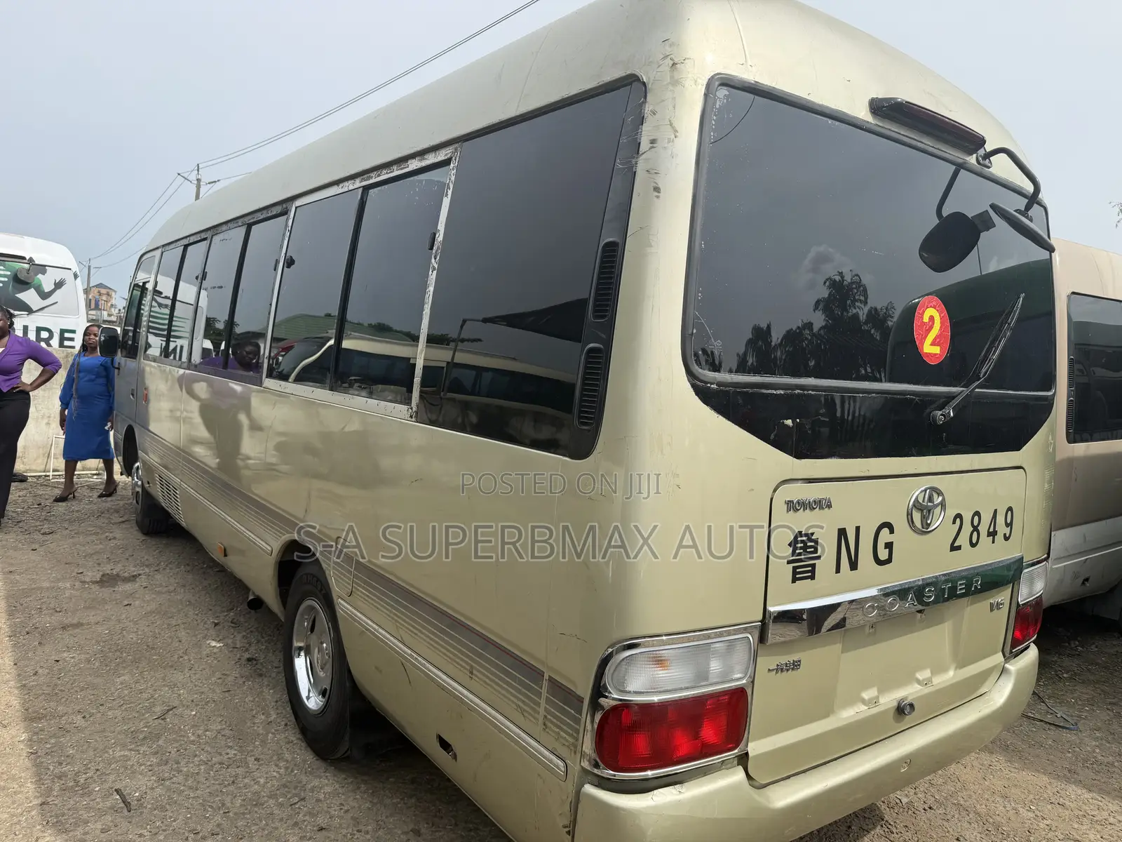 Toyota Coaster 2018 Gold