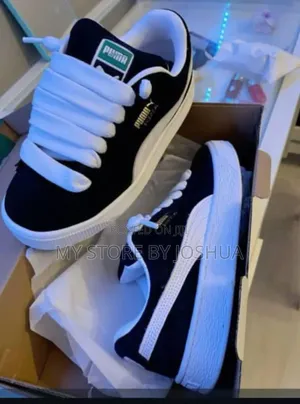 Puma Suede Xl "Black/White" (Chunky Laces Edition)