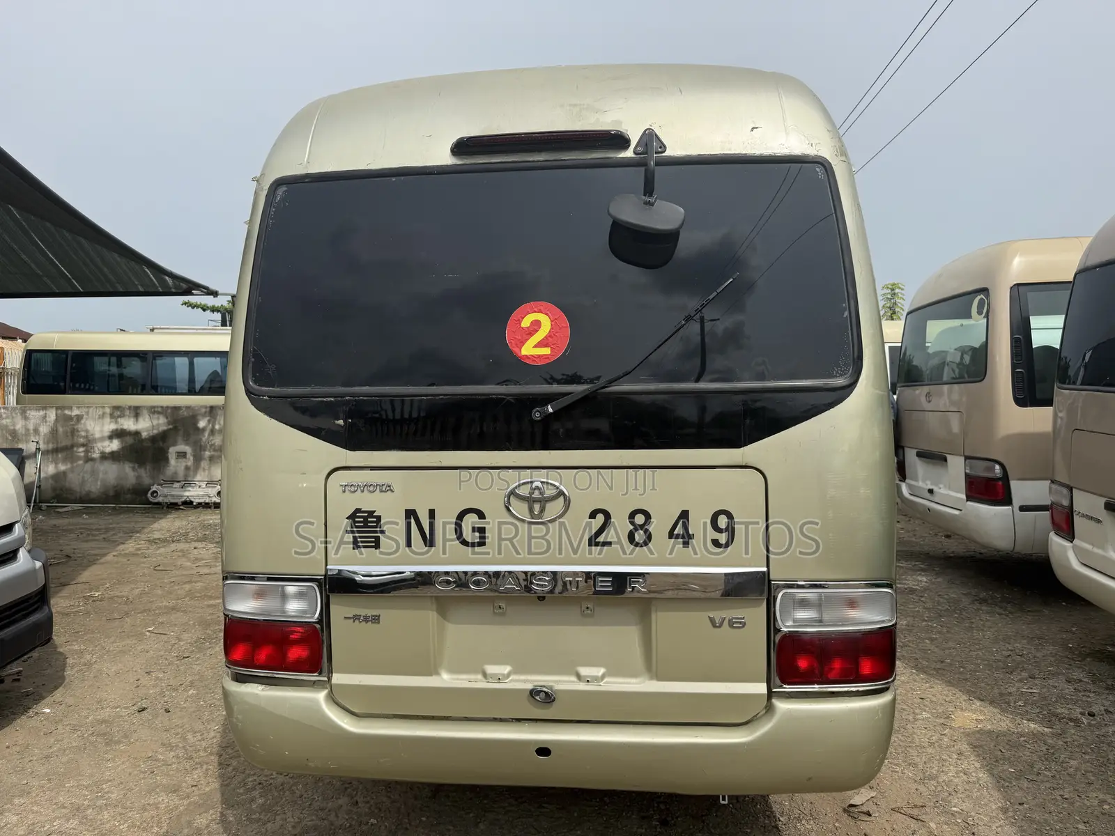 Toyota Coaster 2018 Gold