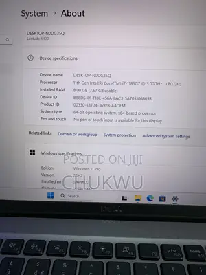 Laptop Dell Latitude 5420 8GB Intel Core i7 SSD 256GB