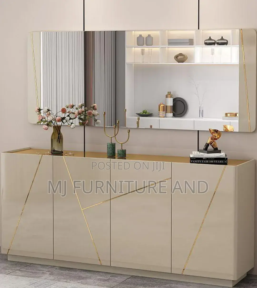 Consul Mirror With Table