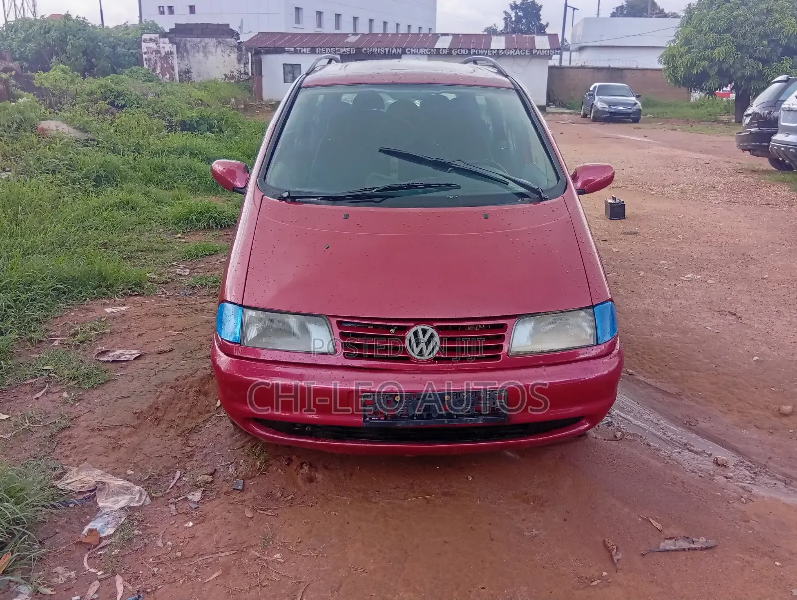Volkswagen Sharan Automatic 2002 Red