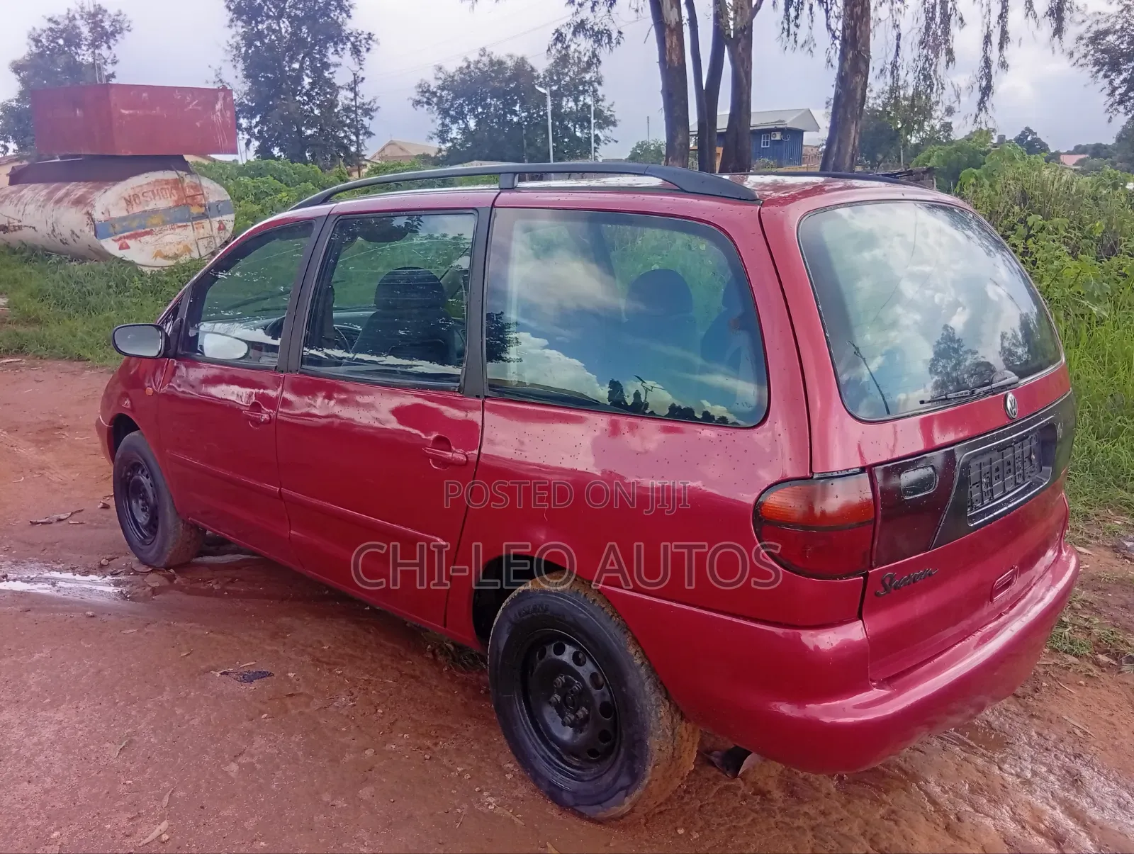 Volkswagen Sharan Automatic 2002 Red
