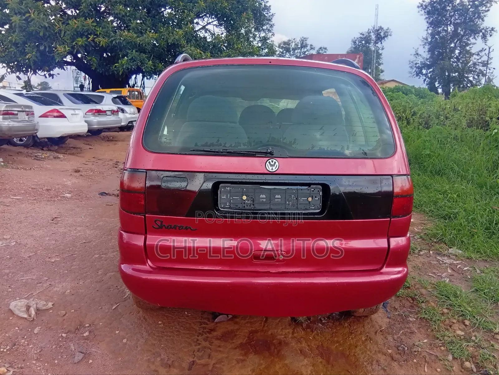 Volkswagen Sharan Automatic 2002 Red