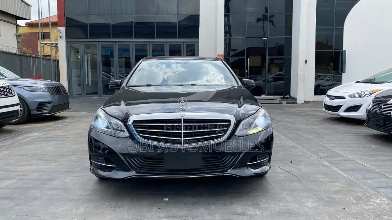 Mercedes-Benz E350 2014 Black