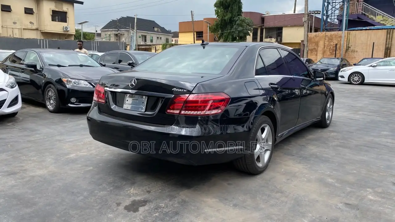 Mercedes-Benz E350 2014 Black