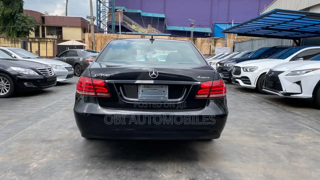 Mercedes-Benz E350 2014 Black