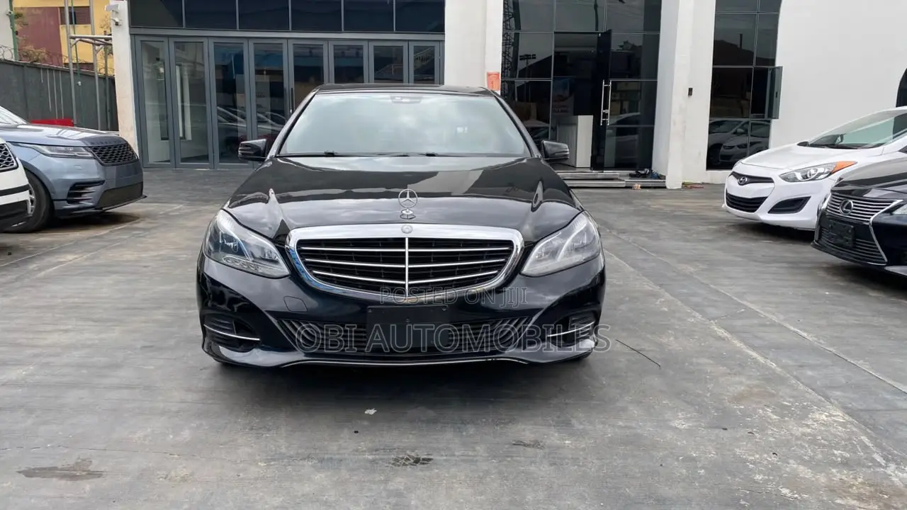 Mercedes-Benz E350 2014 Black
