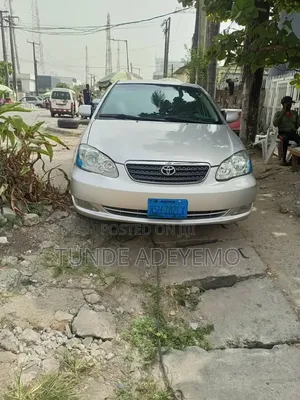 Toyota Corolla 2005 Silver