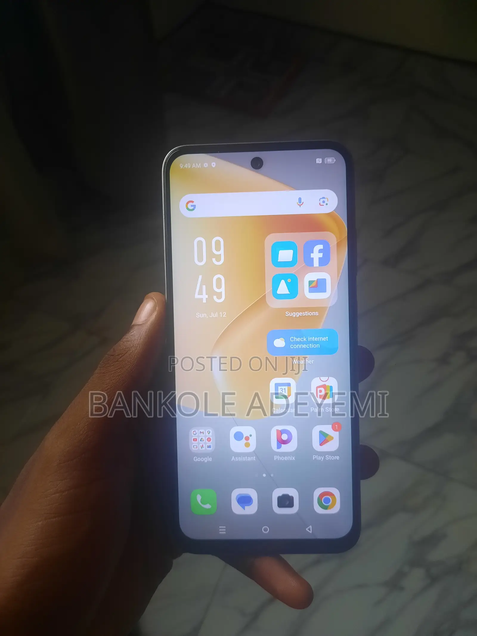 Infinix Hot 50i 128 GB Gray