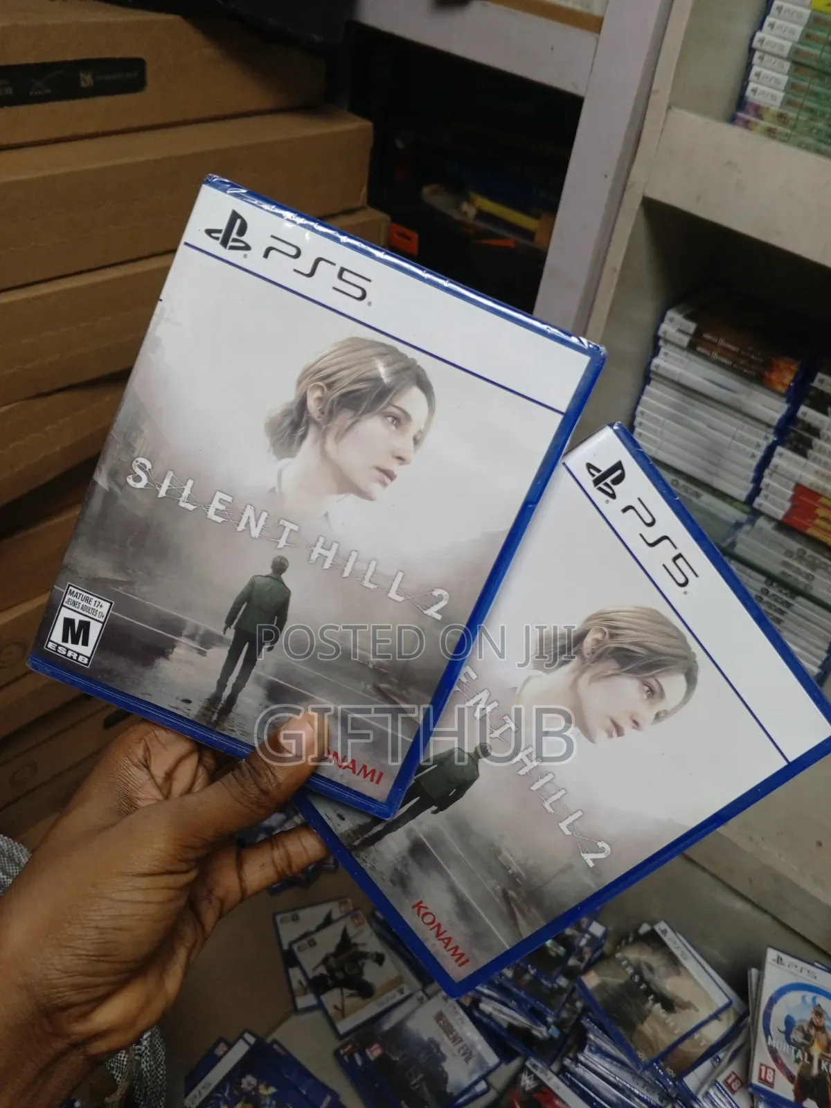 Silent Hill 2 Ps5 Game Disc