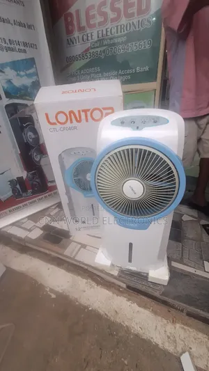 New Lontor 12"Rechargeable Water Mist Fan CTL-Cf040r(Air Cooler) 1year