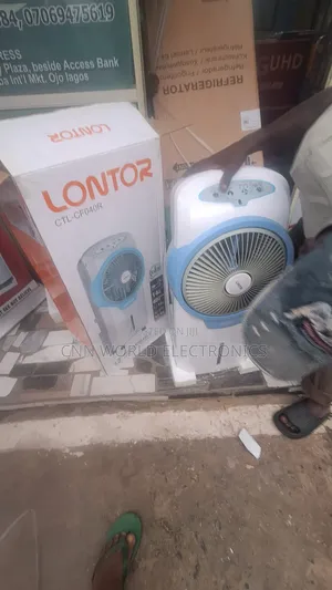 New Lontor 12"Rechargeable Water Mist Fan CTL-Cf040r(Air Cooler) 1year