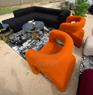 L Shape Couch Available for Immediate Pickup Tables Not Included