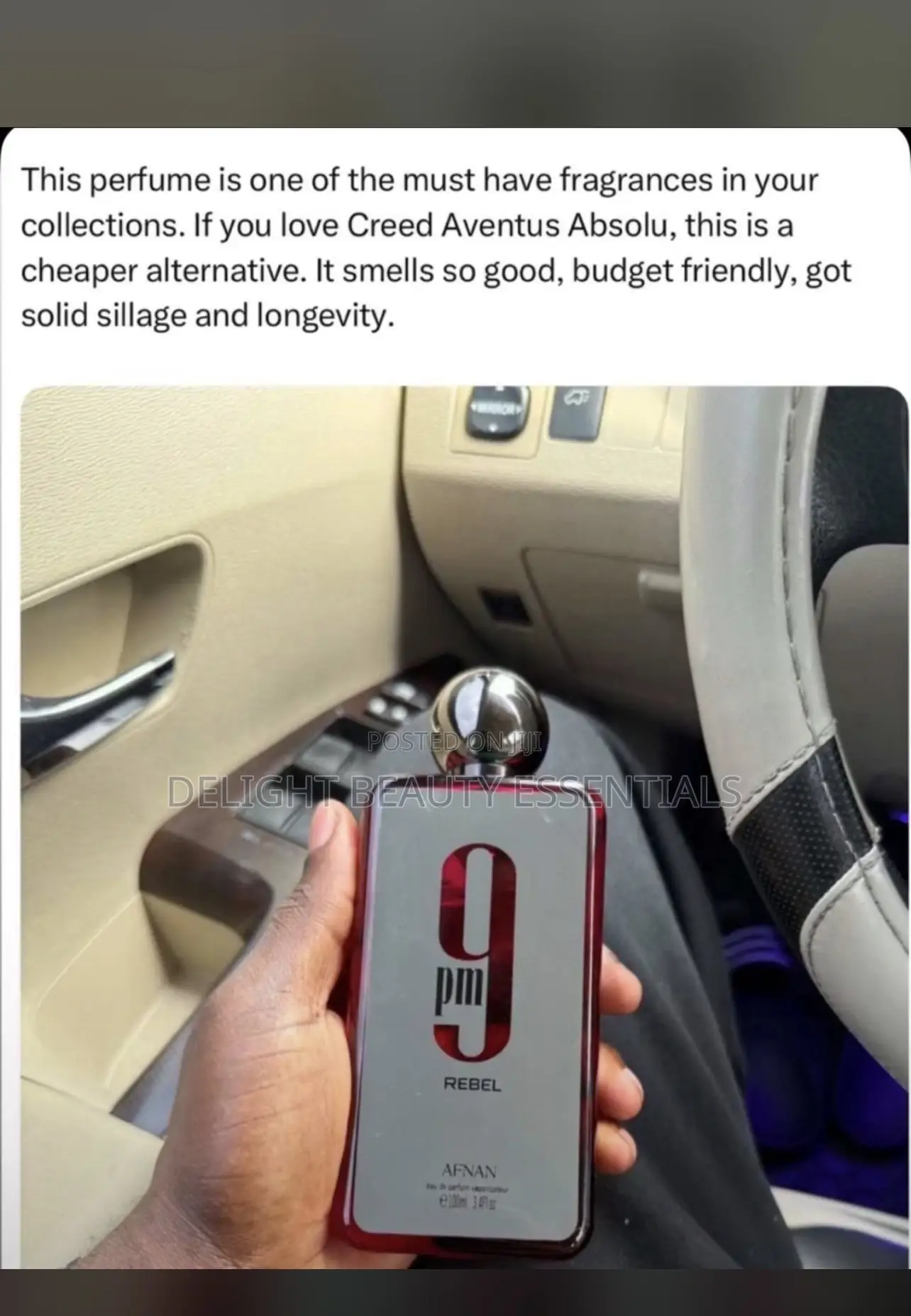 9pm Rebel Perfume