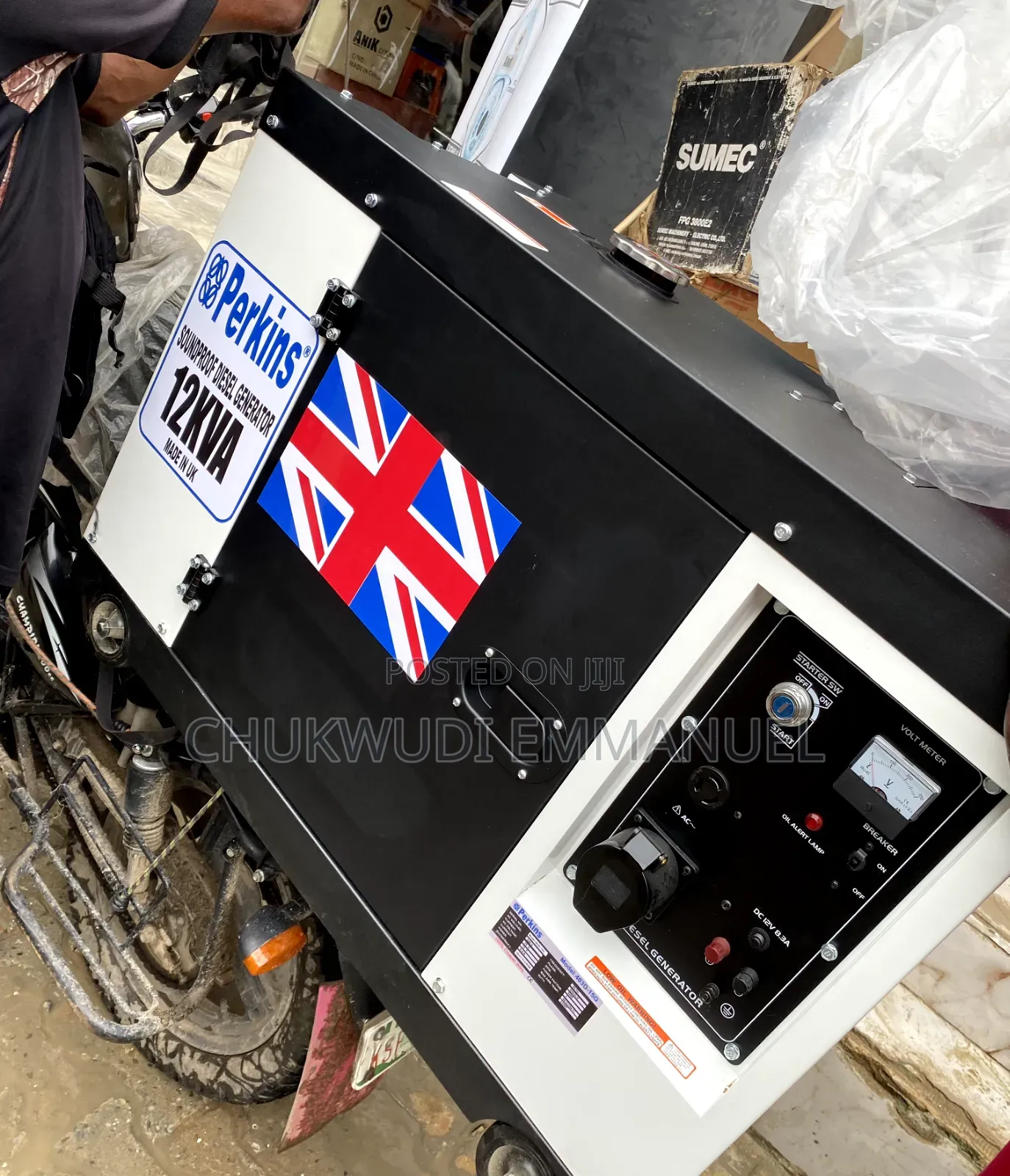 Original 12kva Perkins Silent Generator – Uk Made