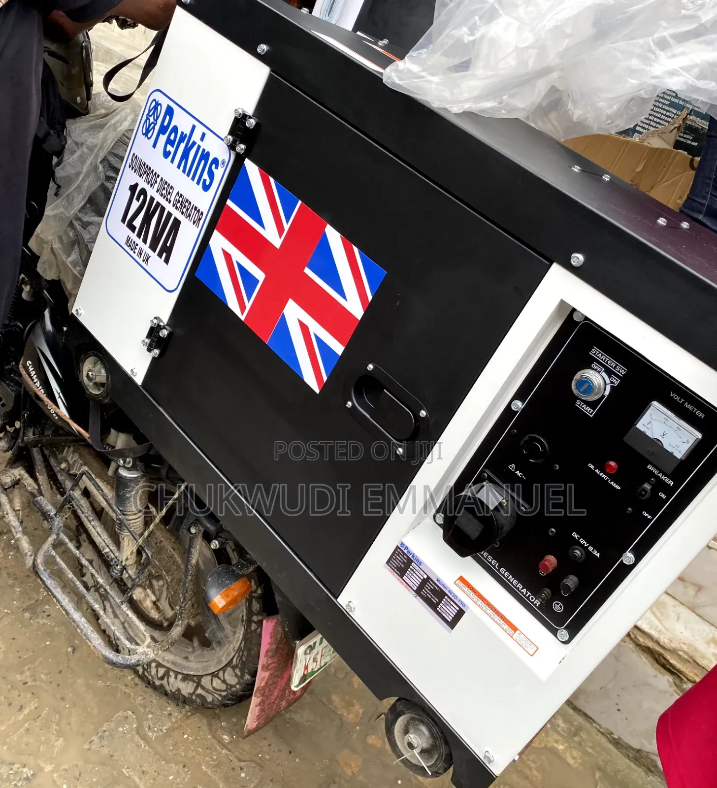 Original 12kva Perkins Silent Generator – Uk Made