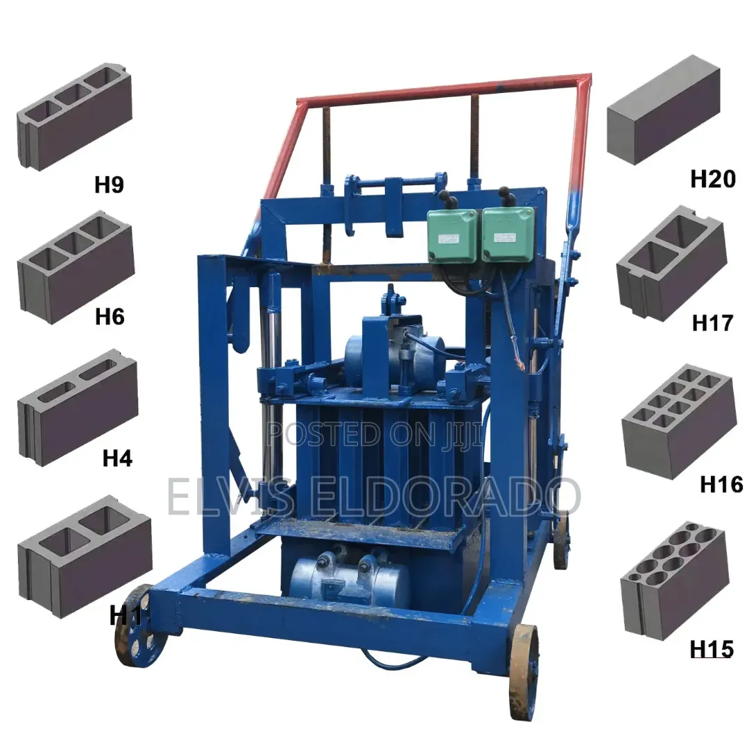 Concrete Block Making Machine