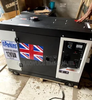 Heavy Duty 12kva Perkins Soundproof Generator
