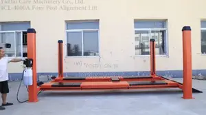 Professional 4000kg 4 Post Vehicle Lift – 4.8m Platform