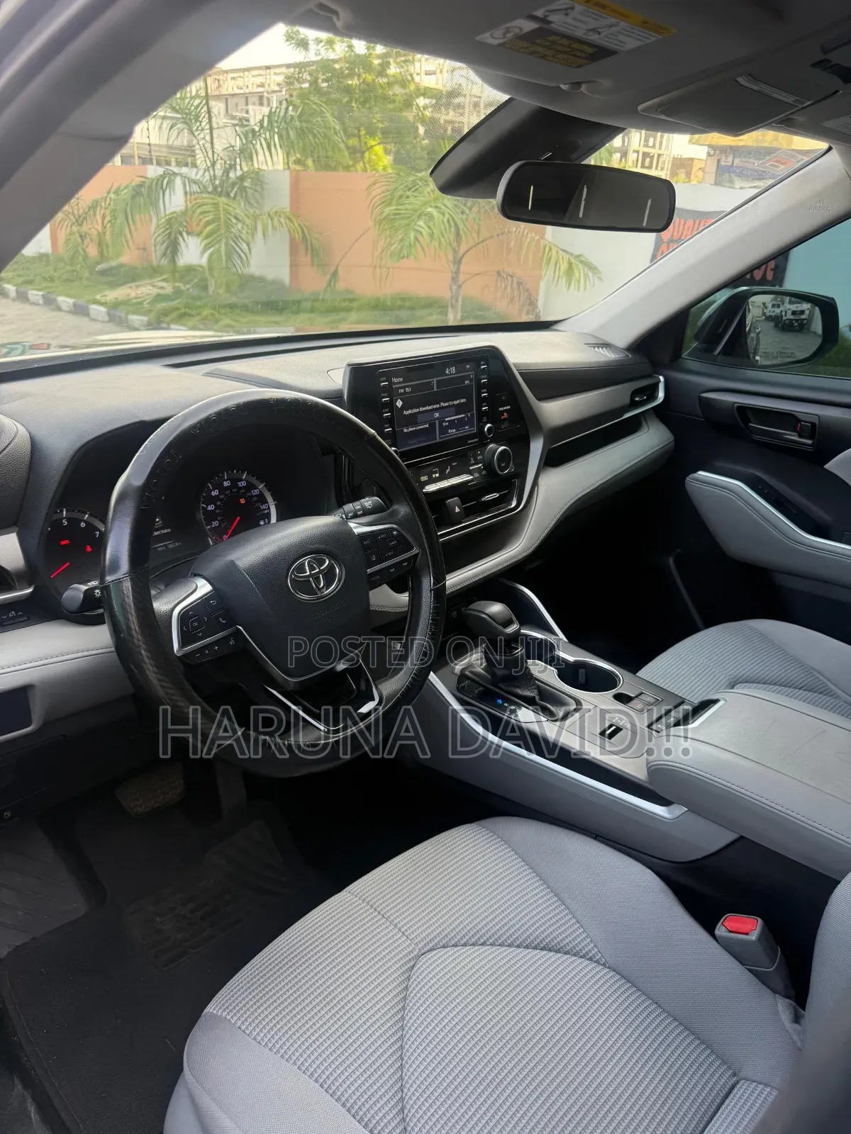 Toyota Highlander 2021 Gray