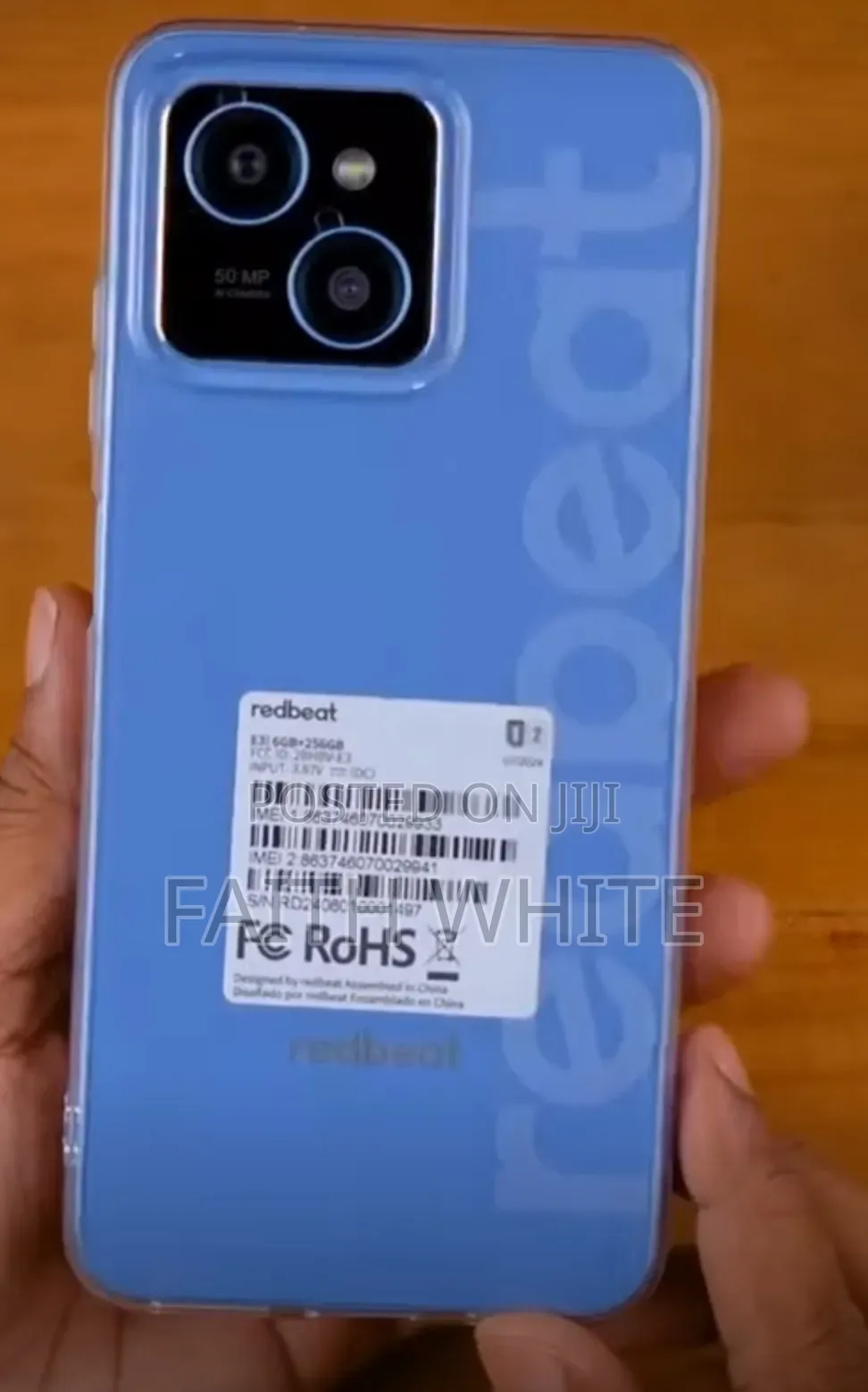 New Mobile Phone 256 GB Blue