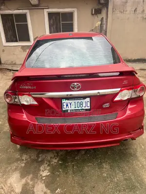 Toyota Corolla S 4dr Sedan (1.8L 4cyl 4A) 2012 Red