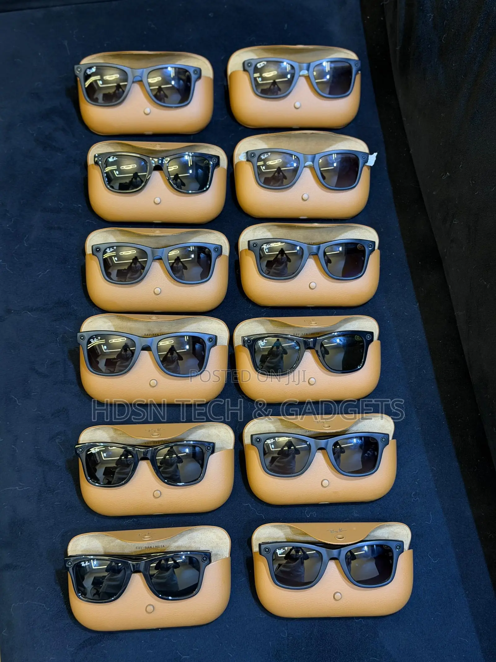 Rayban Meta Wayfarer Glasses (Gen 1) | Dark Lens Black Frames