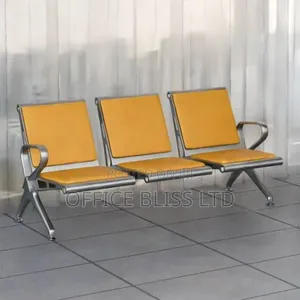 Heavy-Duty 3 Seater Waiting Airport /Salon Chair