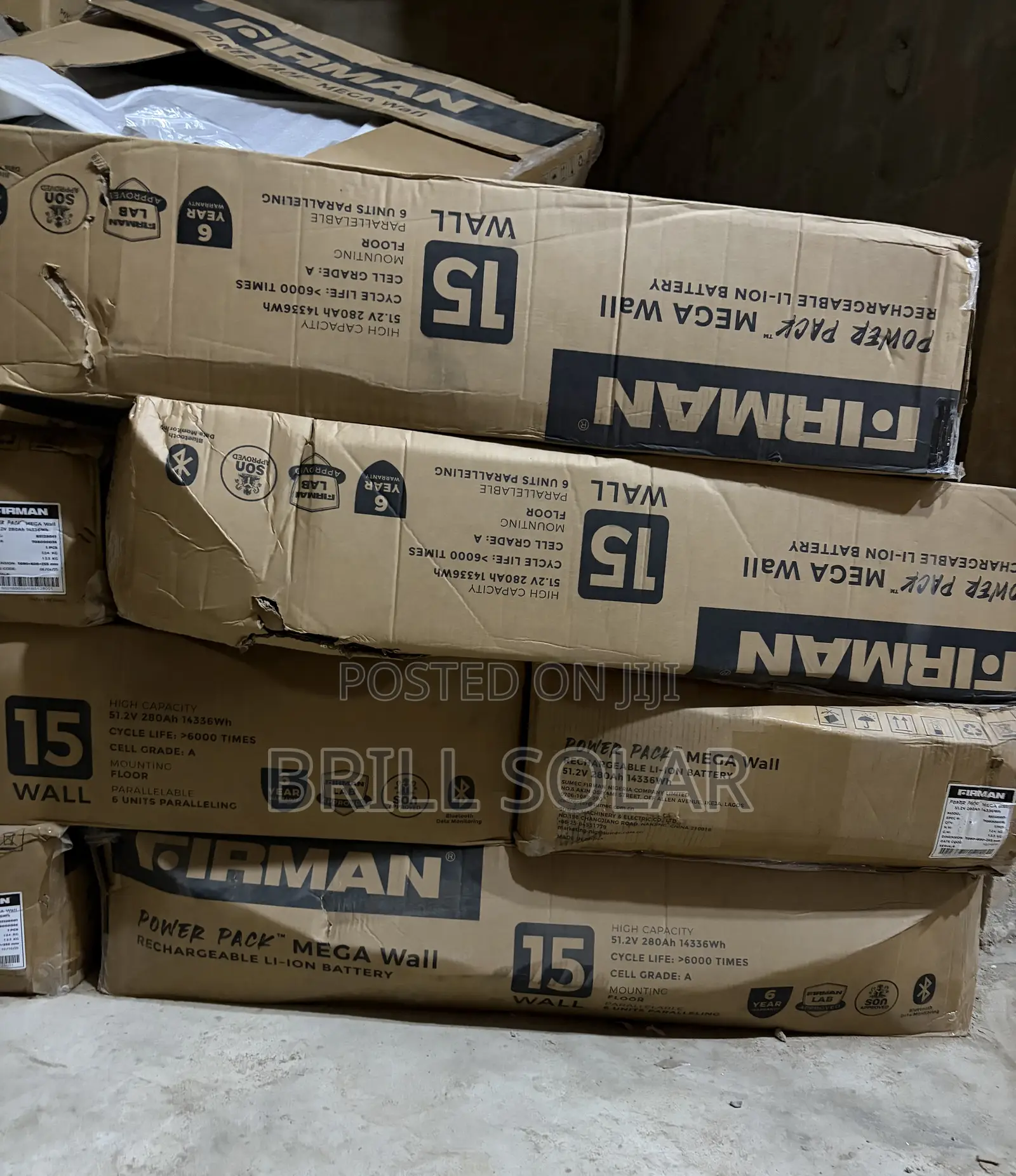 15kwh-51.2v Firman Solar Lithium Battery