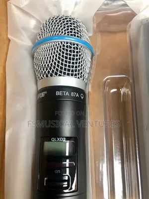Shure Qlxd24/Beta87a Handheld Wireless System
