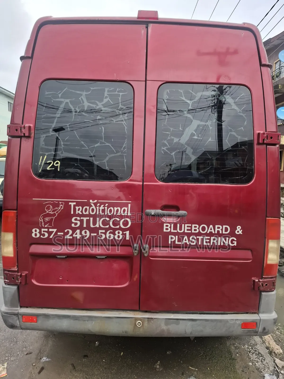 Mercedes-Benz Sprinter 2005 Red