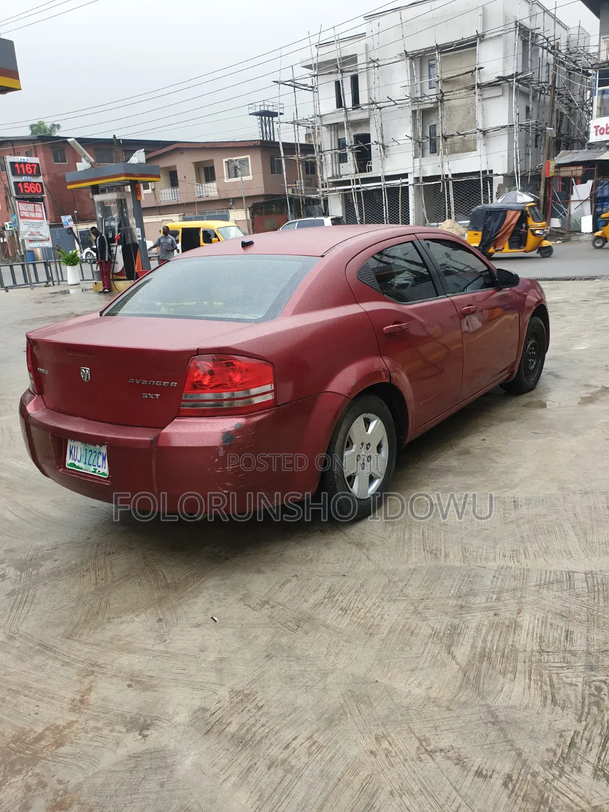 Dodge Avenger SXT 2010 Red