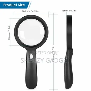 Magnifying Glass,12 Leds High Magnification