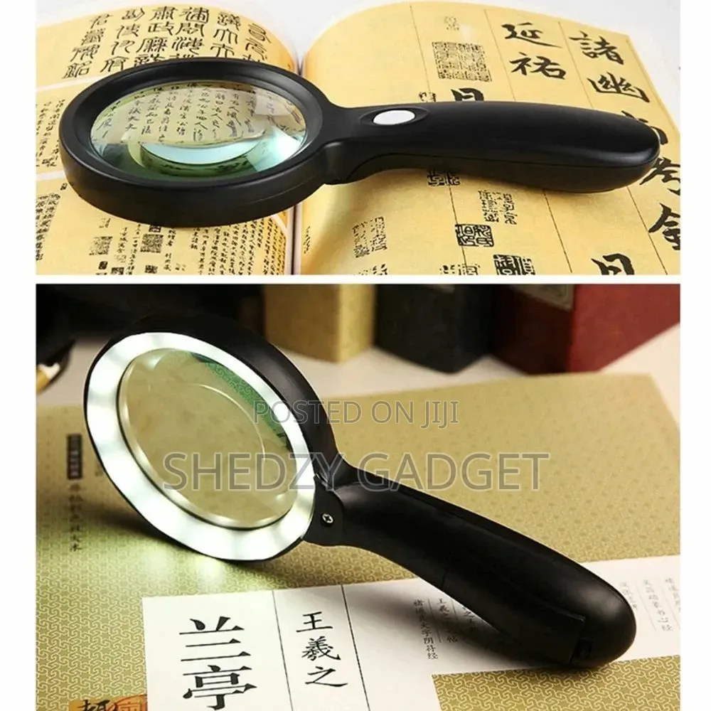 Magnifying Glass,12 Leds High Magnification