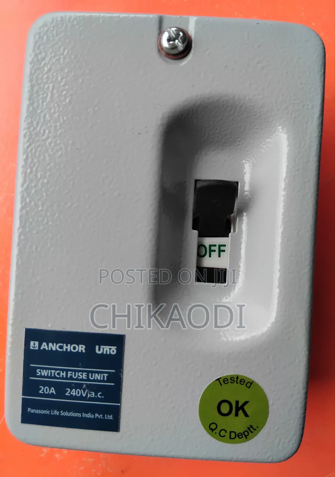 Splitter Unit 20a Control Switch