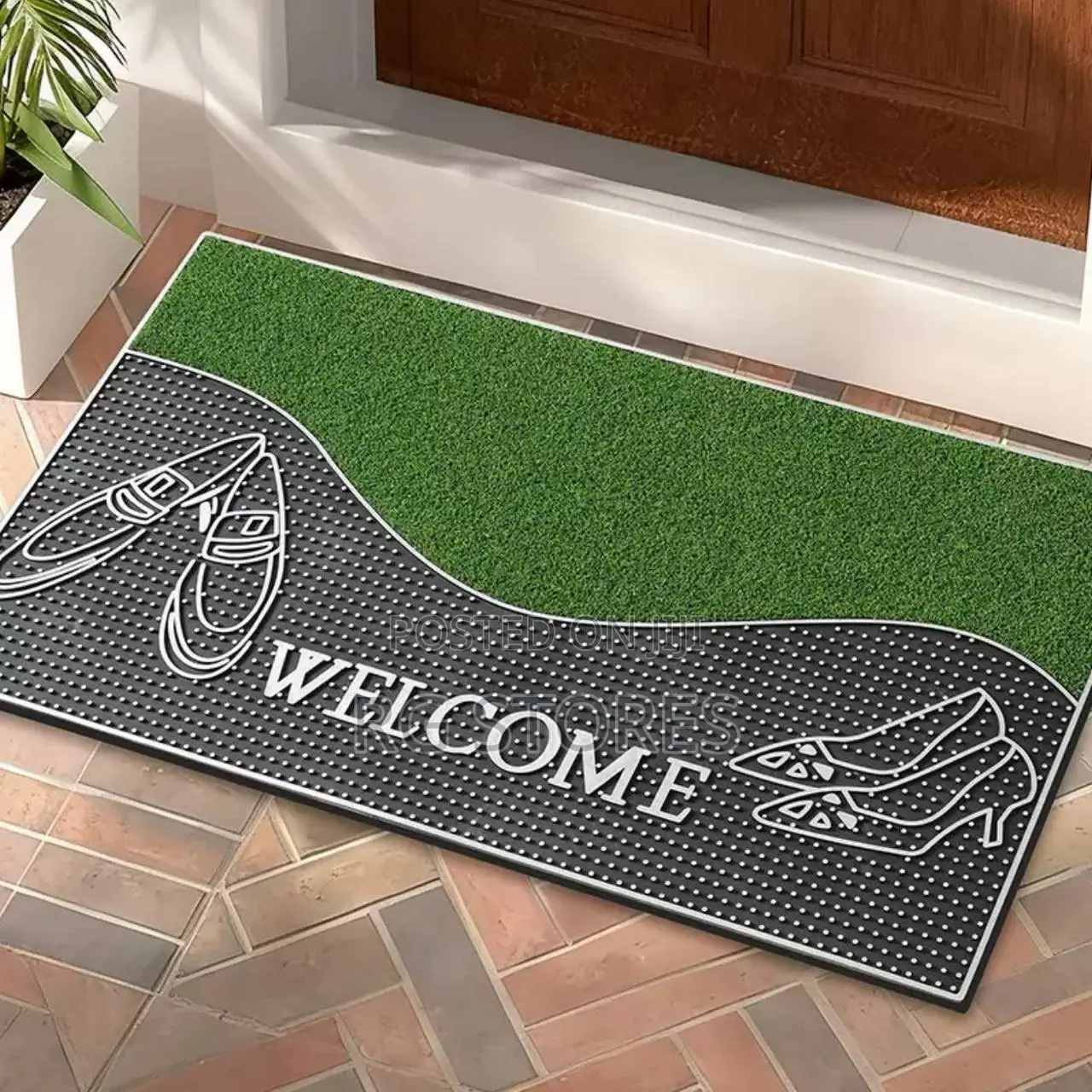 Welcome Doormat Non Slip Floor