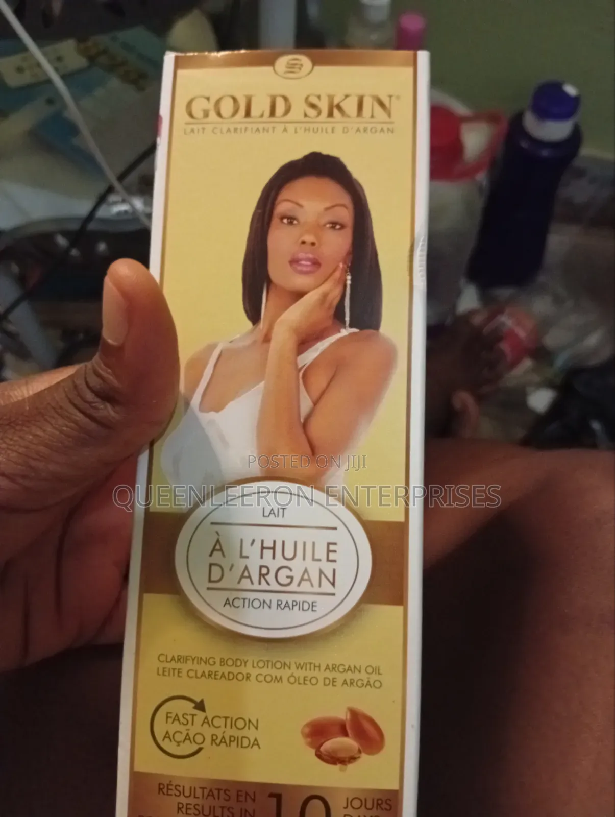 Gold Skin Soap and Cream