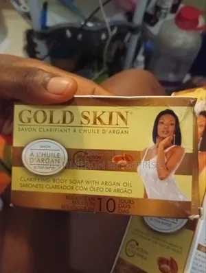 Gold Skin Soap and Cream