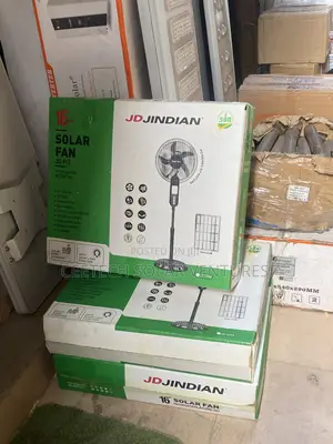 Jd Jindian Solar Fan 16inches Rechargeable